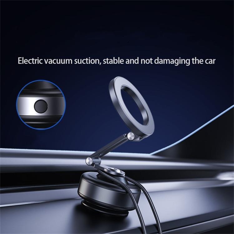 X94 360 Degree Rotating Foldable Electric Vacuum Suction Cup Car Phone Holder