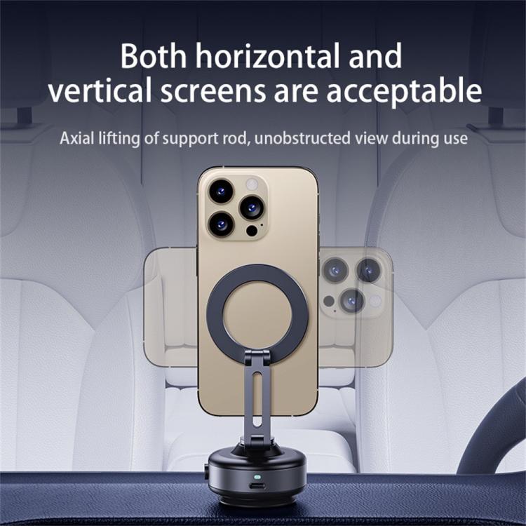X94 360 Degree Rotating Foldable Electric Vacuum Suction Cup Car Phone Holder