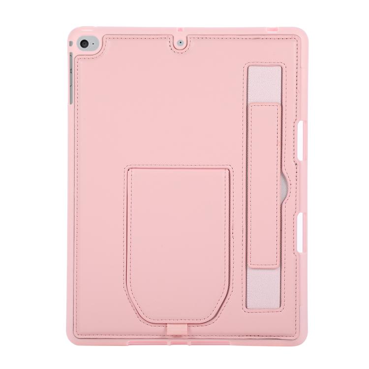 For iPad Pro 9.7 / 9.7 2018 / 2017 Hand Grip Holder Tablet Case with Pen Slot