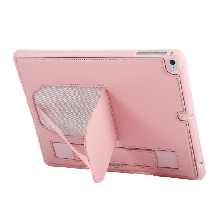 For iPad Pro 9.7 / 9.7 2018 / 2017 Hand Grip Holder Tablet Case with Pen Slot