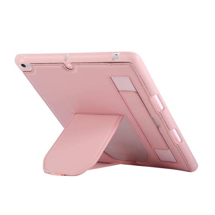 For iPad Pro 9.7 / 9.7 2018 / 2017 Hand Grip Holder Tablet Case with Pen Slot