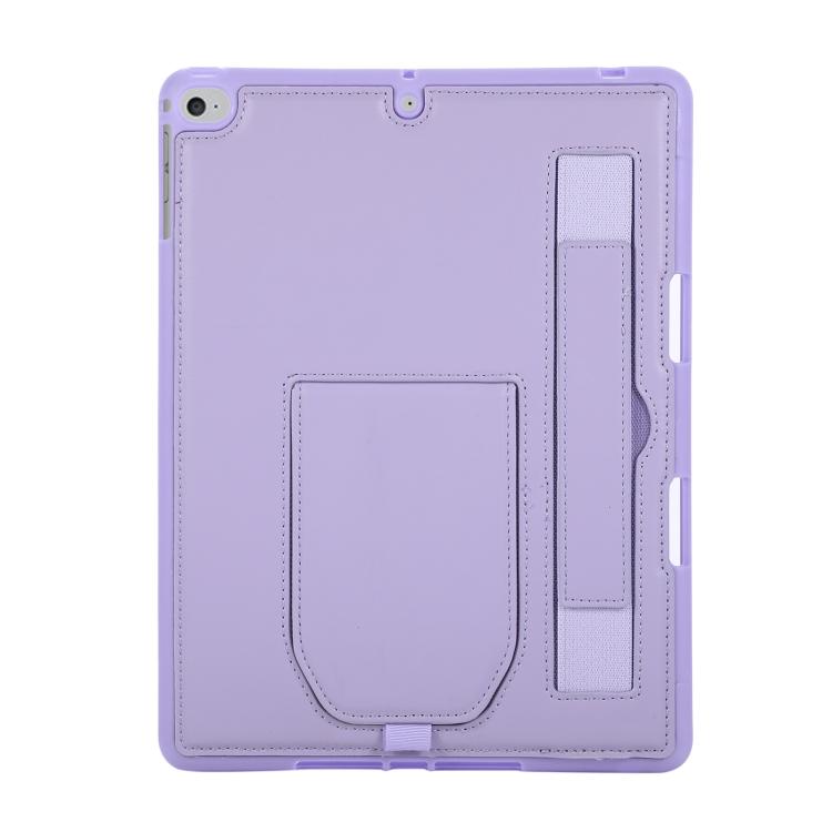 For iPad Pro 9.7 / 9.7 2018 / 2017 Hand Grip Holder Tablet Case with Pen Slot