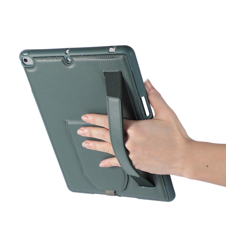 For iPad Pro 9.7 / 9.7 2018 / 2017 Hand Grip Holder Tablet Case with Pen Slot