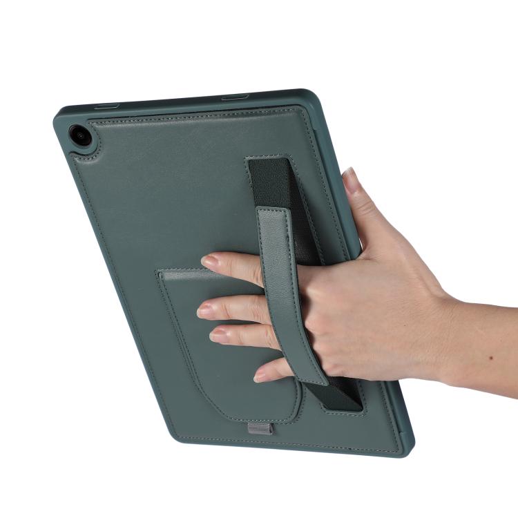 For Samsung Galaxy Tab A11 / A9  Hand Grip Holder Tablet Case with Pen Slot