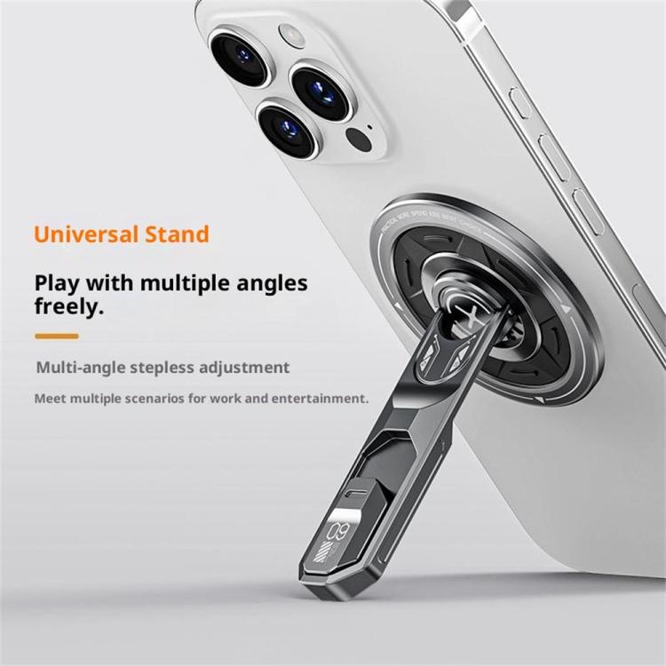 T9 Double Sided Adhesive Ring Grip 360 Degree Rotation Folding Magnetic Phone Holder