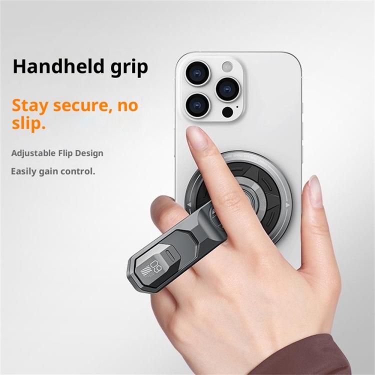 T9 Double Sided Adhesive Ring Grip 360 Degree Rotation Folding Magnetic Phone Holder
