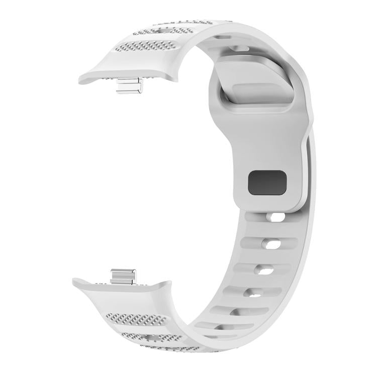 For vivo Watch GT 2 / iQOO Watch GT 2  Dots Texture Reverse Buckle Solid Color Silicone Watch Band
