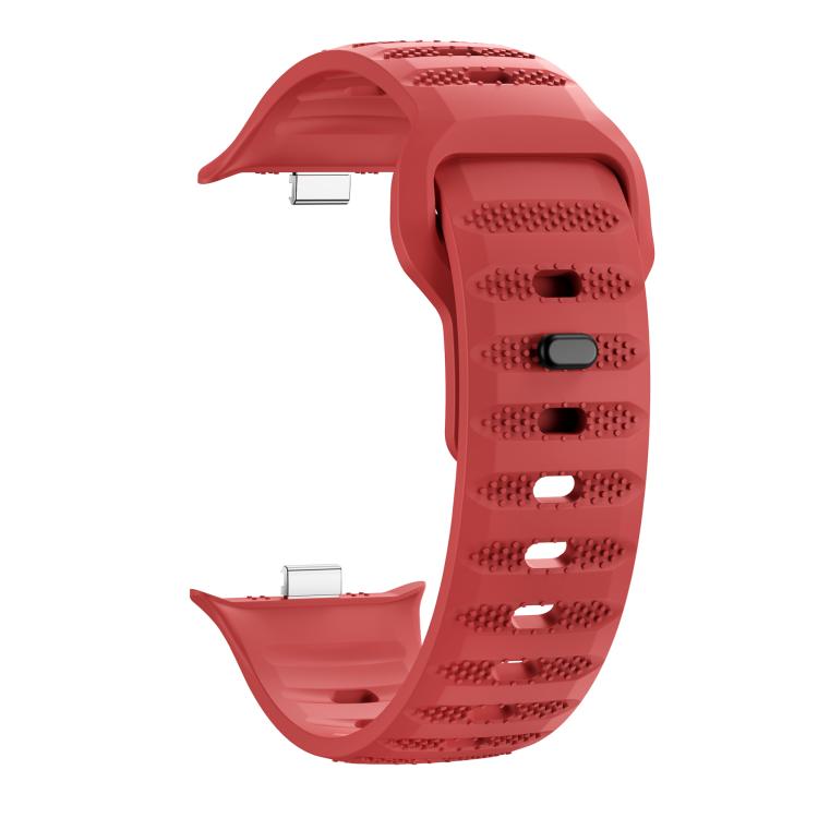For vivo Watch GT 2 / iQOO Watch GT 2  Dots Texture Reverse Buckle Solid Color Silicone Watch Band