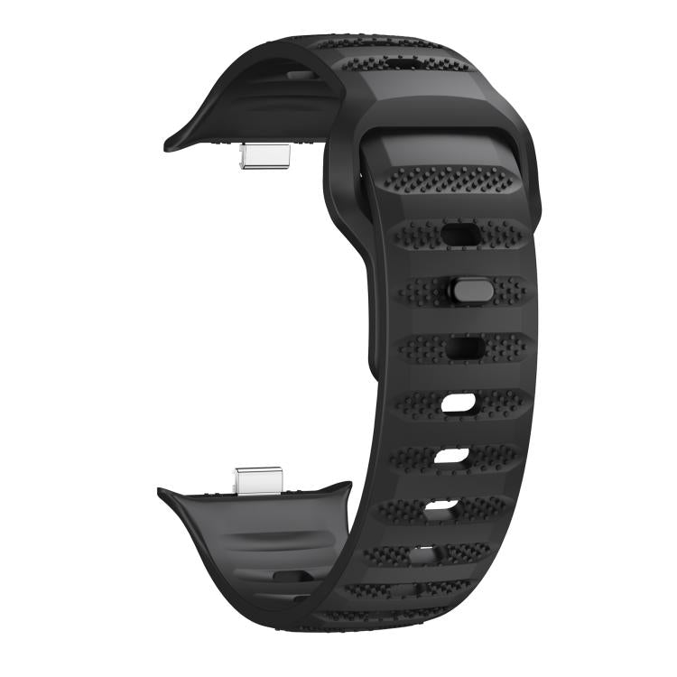 For vivo Watch GT 2 / iQOO Watch GT 2  Dots Texture Reverse Buckle Solid Color Silicone Watch Band