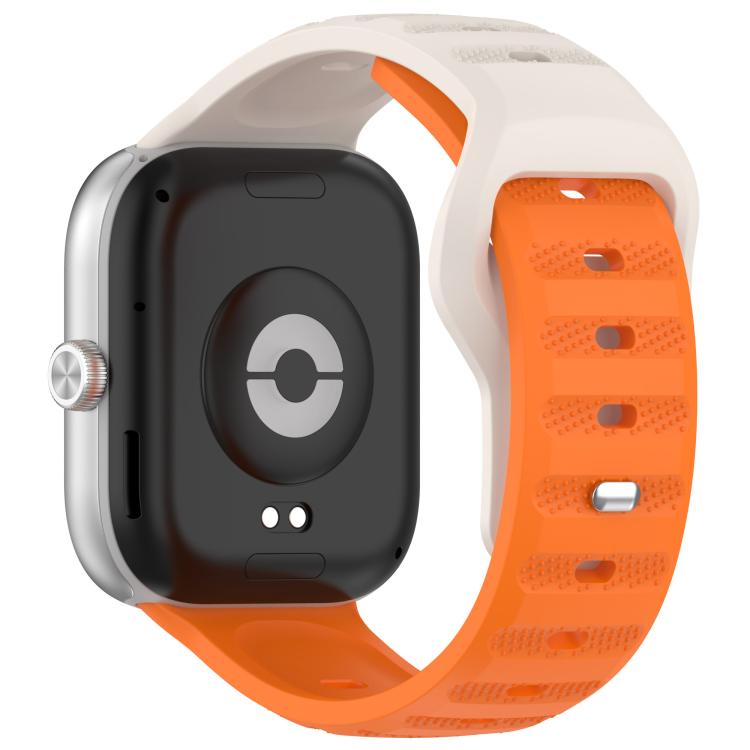 For Xiaomi Band  10 Pro / Redmi Watch 6 / 5 Dots Texture Reverse Buckle Silicone Watch Band