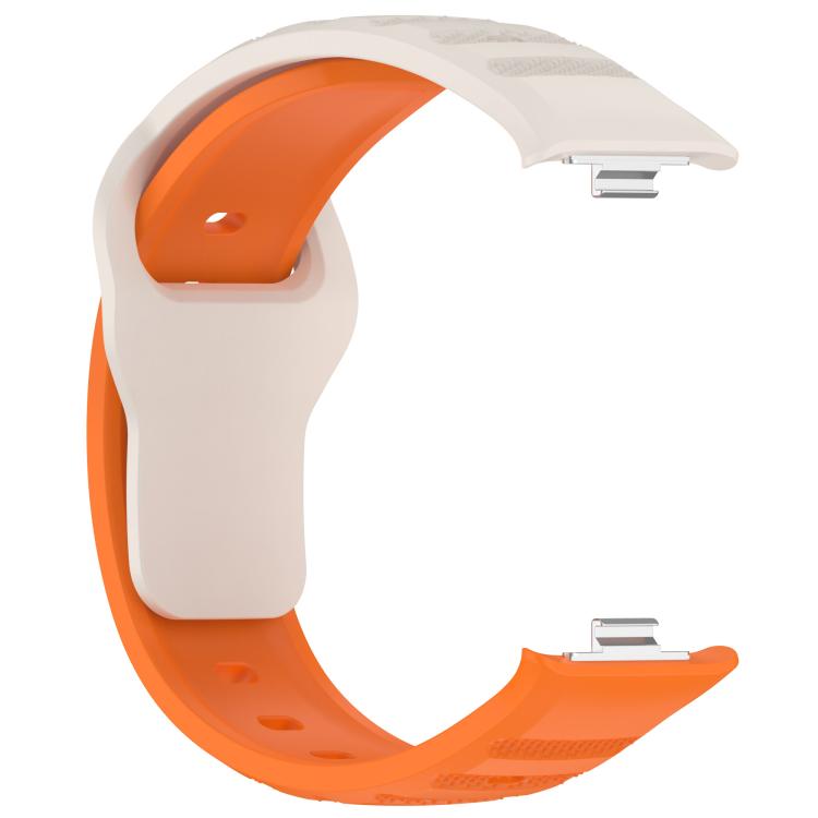 For Xiaomi Band  10 Pro / Redmi Watch 6 / 5 Dots Texture Reverse Buckle Silicone Watch Band