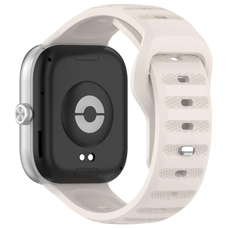 For Xiaomi Band  10 Pro / Redmi Watch 6 / 5 Dots Texture Reverse Buckle Silicone Watch Band