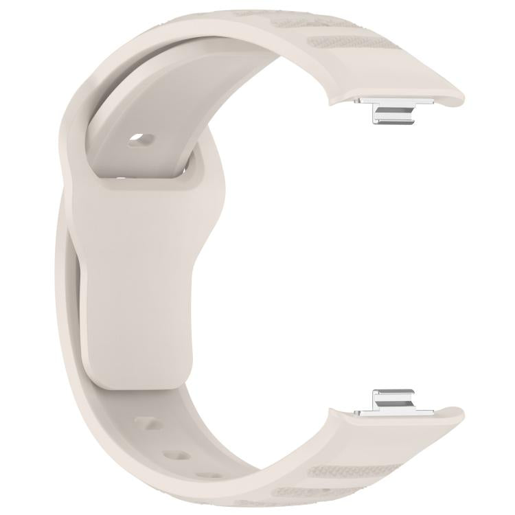 For Xiaomi Band  10 Pro / Redmi Watch 6 / 5 Dots Texture Reverse Buckle Silicone Watch Band