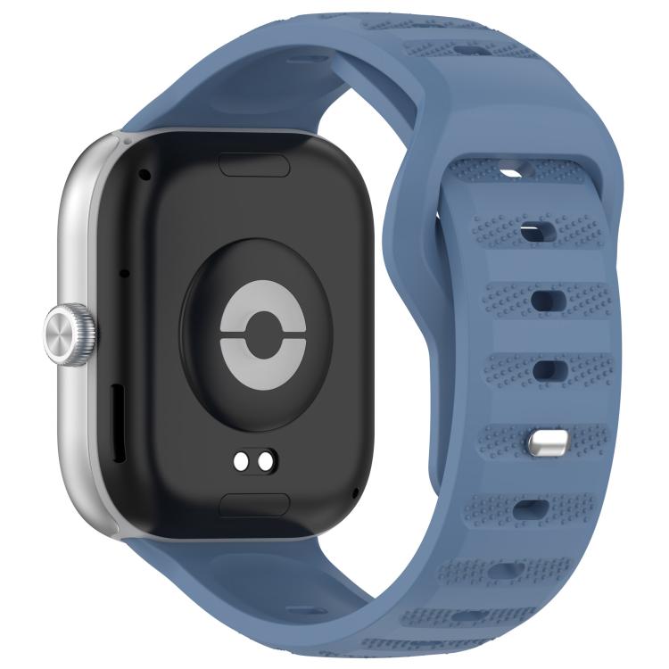 For Xiaomi Band  10 Pro / Redmi Watch 6 / 5 Dots Texture Reverse Buckle Silicone Watch Band