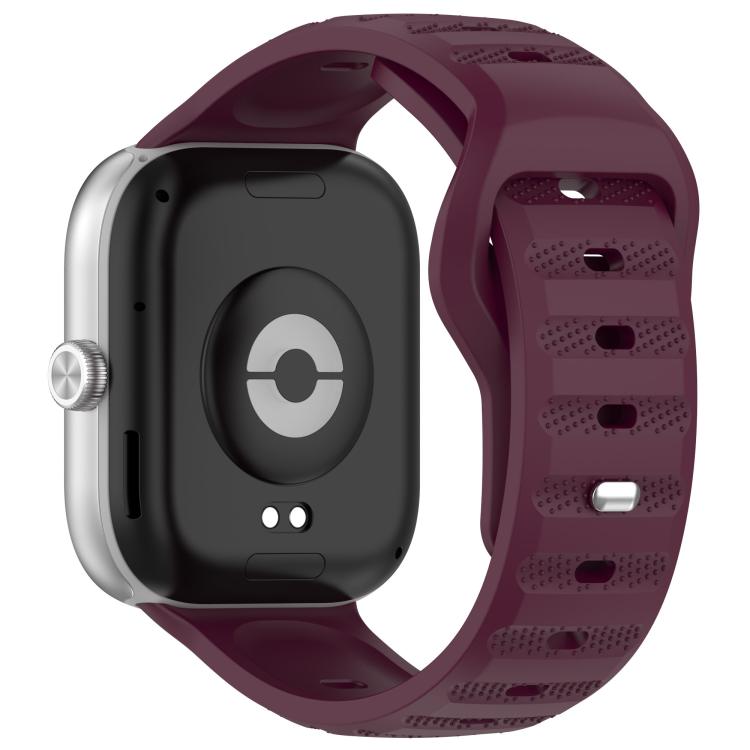 For Xiaomi Band  10 Pro / Redmi Watch 6 / 5 Dots Texture Reverse Buckle Silicone Watch Band