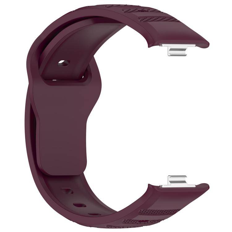 For Xiaomi Band  10 Pro / Redmi Watch 6 / 5 Dots Texture Reverse Buckle Silicone Watch Band