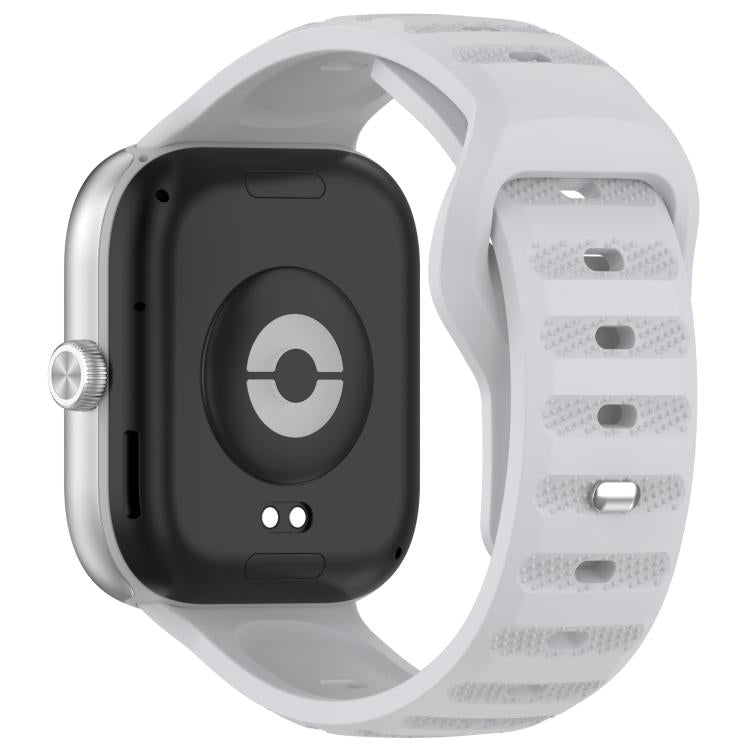 For Xiaomi Band  10 Pro / Redmi Watch 6 / 5 Dots Texture Reverse Buckle Silicone Watch Band