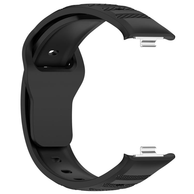 For Xiaomi Band  10 Pro / Redmi Watch 6 / 5 Dots Texture Reverse Buckle Silicone Watch Band