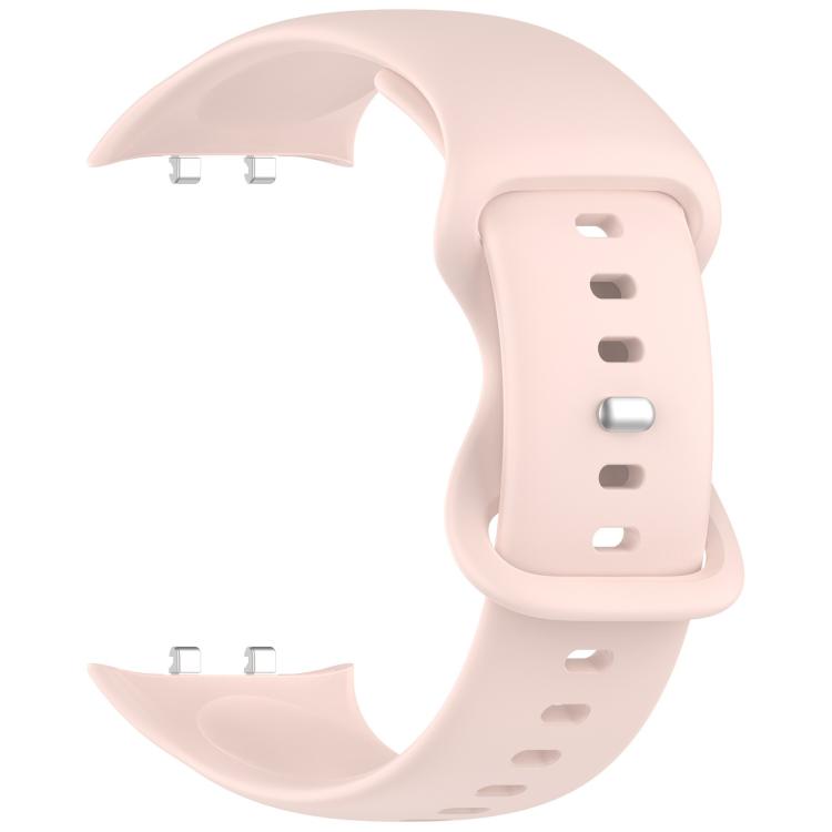 For Honor Watch X5 Butterfly Buckle Solid Color Silicone Watch Band