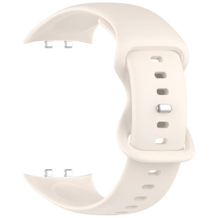 For Honor Watch X5 Butterfly Buckle Solid Color Silicone Watch Band