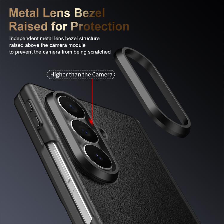 For Samsung Galaxy Z Fold7 Zeyuan Intelligent Button Anti-Drop Phone Case