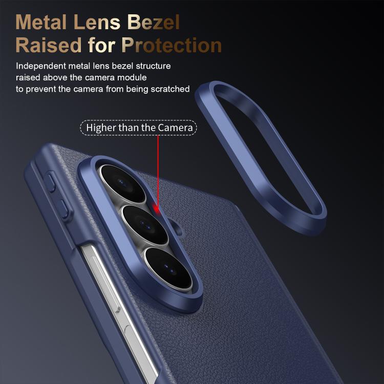 For Samsung Galaxy Z Fold7 Zeyuan Intelligent Button Anti-Drop Phone Case