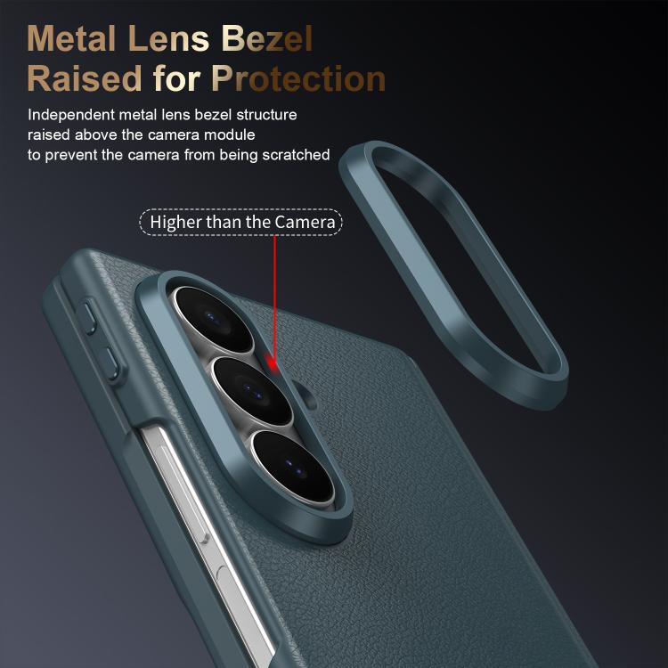 For Samsung Galaxy Z Fold7 Zeyuan Intelligent Button Anti-Drop Phone Case