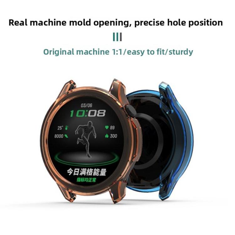 For OPPO Watch S Half Coverage Hollow TPU Watch Protective Cover
