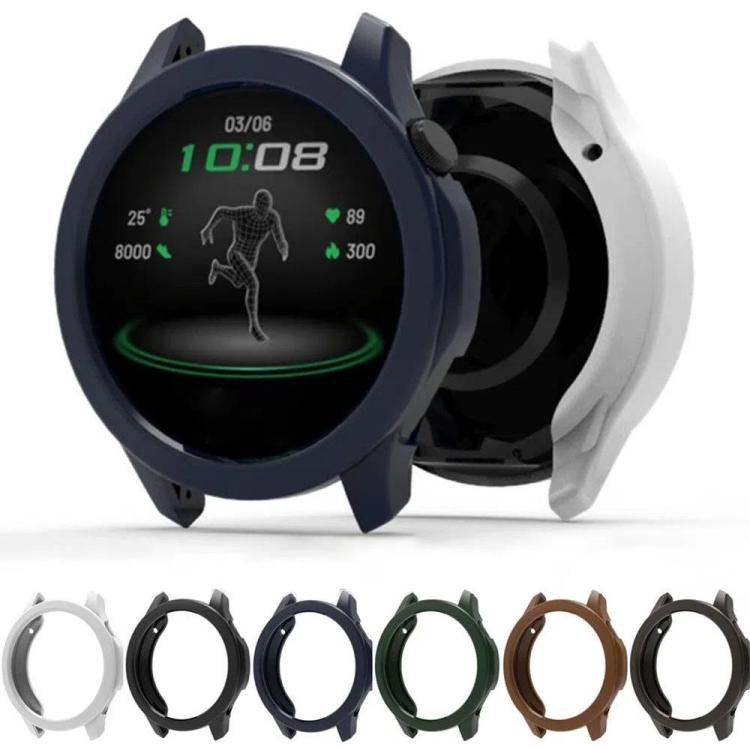 For OPPO Watch S Half Coverage Hollow TPU Solid Color Watch Protective Cover