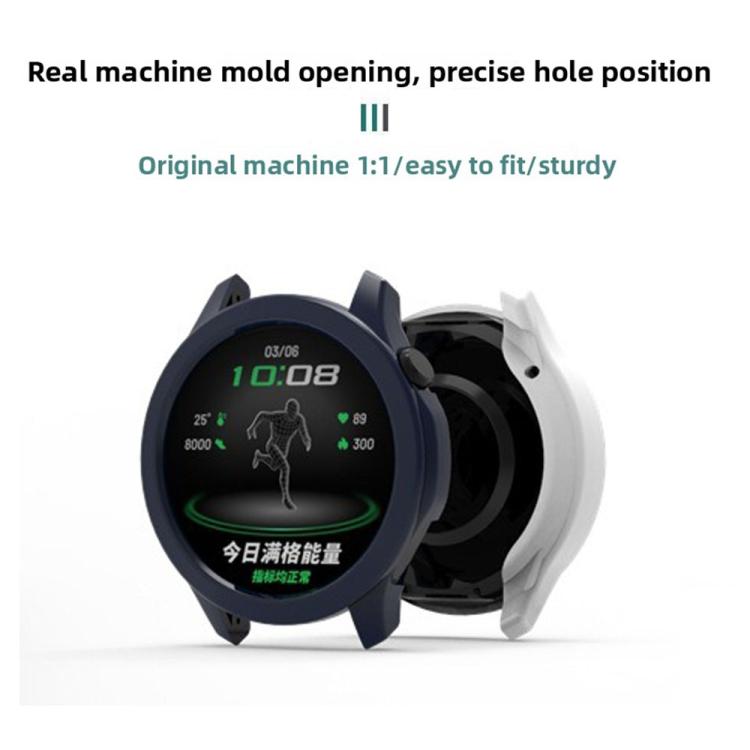 For OPPO Watch S Half Coverage Hollow TPU Solid Color Watch Protective Cover