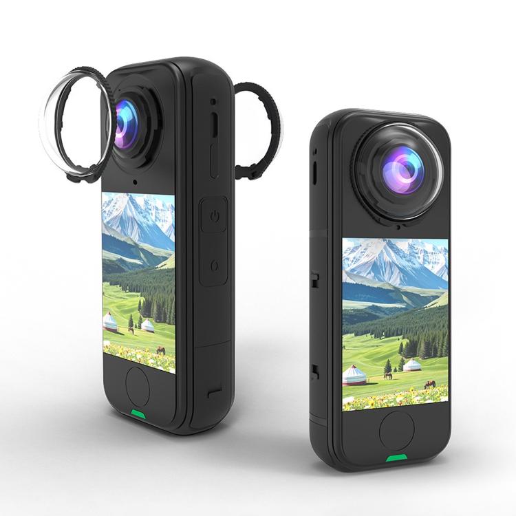 For Insta360 X4 Air  10H Tempered Scratch-Resistant High-Grade Optical Glass Protective Lens