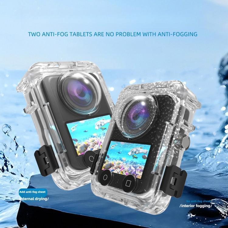 For DJI Osmo 360 Fully Invisible Diving Quick-Release Waterproof Protective Case Accessories