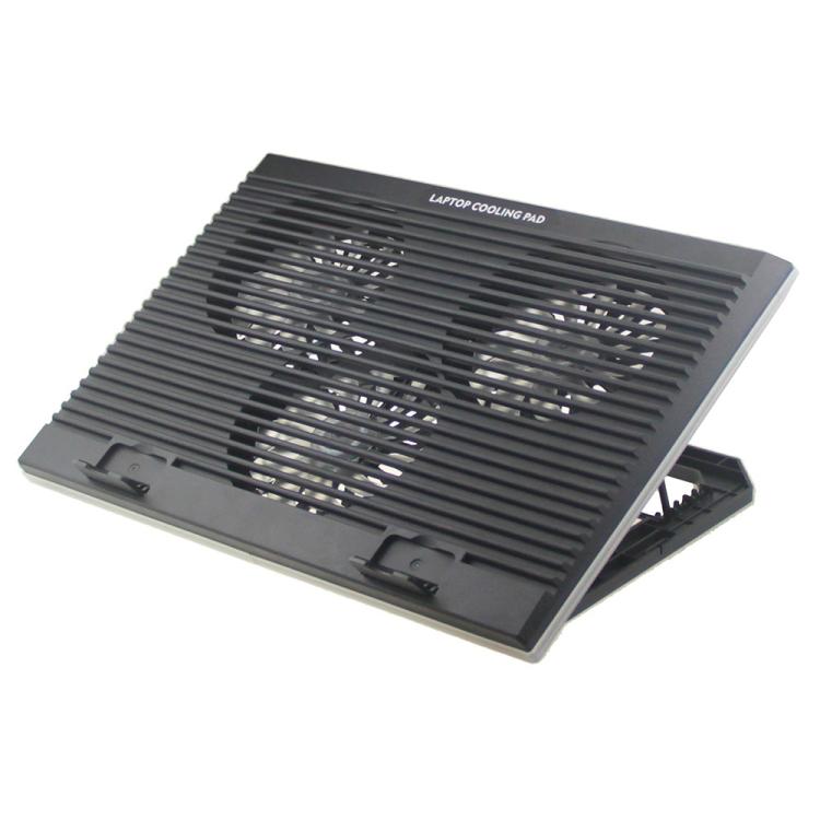 CP253 For Notebook Laptop Cooling Pad 3 Fans RGB Adjustable Height Cooling Stand
