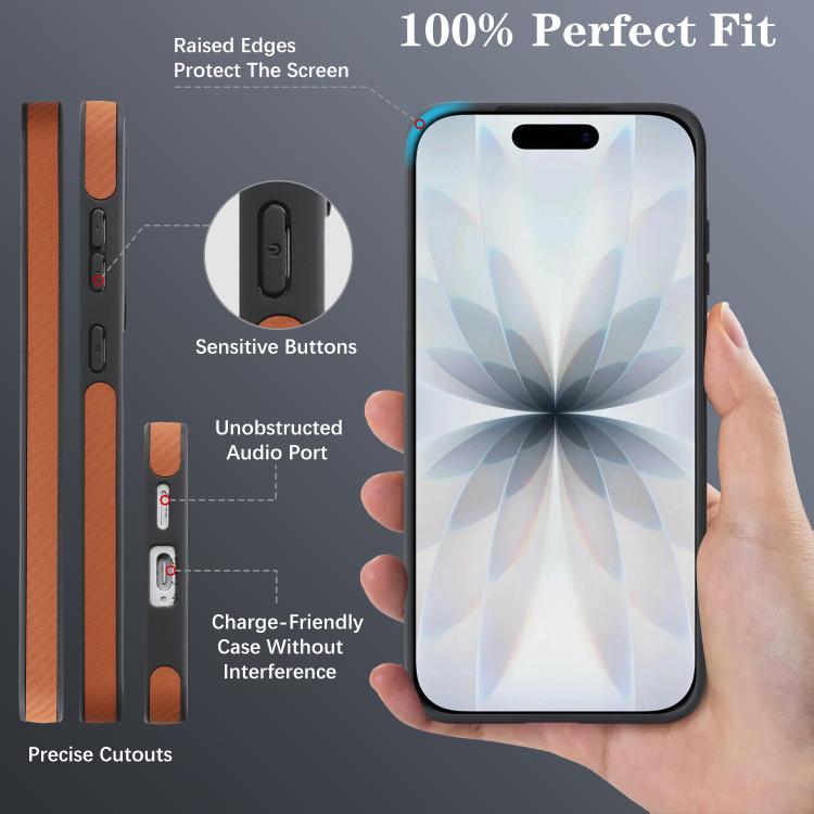 For Samsung Galaxy S25 5G Kalebol Carbon Fiber MagSafe Phone Case
