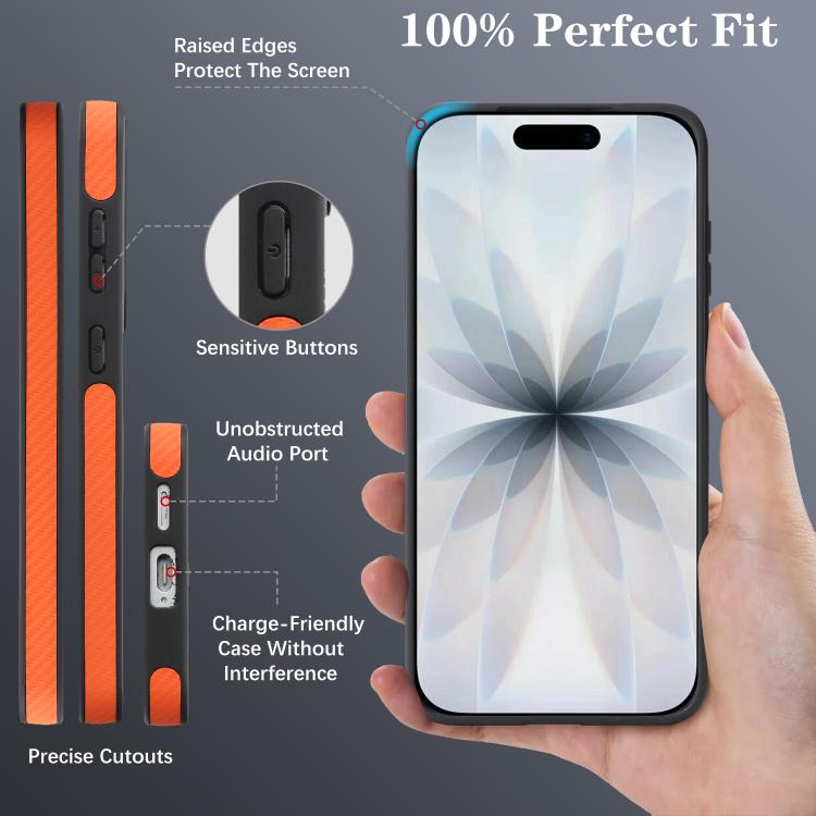 For Samsung Galaxy S25 5G Kalebol Carbon Fiber MagSafe Phone Case