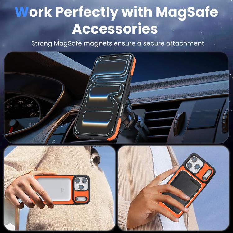 For iPhone 17 Pro Max Kalebol Carbon Fiber MagSafe Phone Case