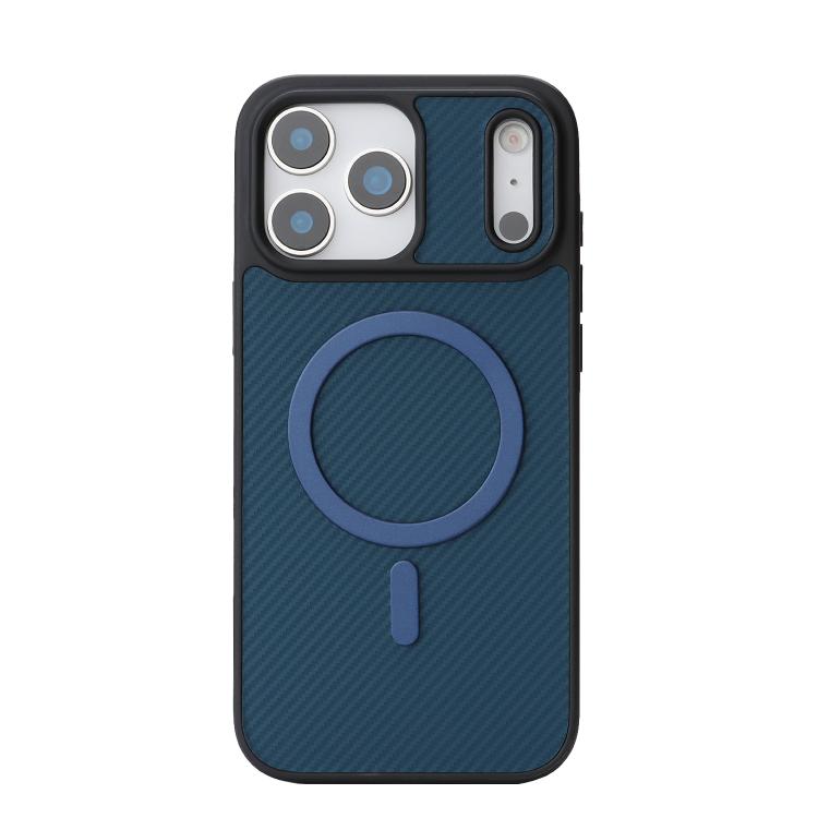 For iPhone 17 Pro Kalebol Carbon Fiber MagSafe Phone Case
