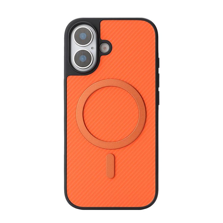 For iPhone 17 Kalebol Carbon Fiber MagSafe Phone Case