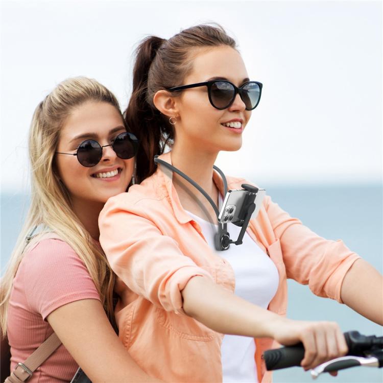 K08-7H Support Hand Free POV Phone Neck Mount Portable Magnetic Neck Phone Holder