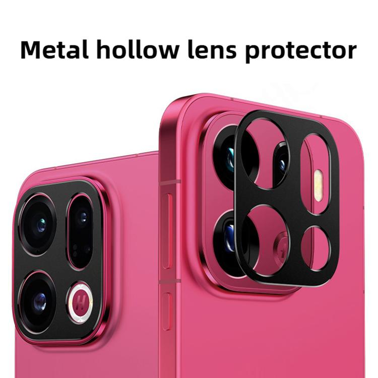 For OPPO Find X9 Pro Kalebol Metal Hollow Lens Protection Ring