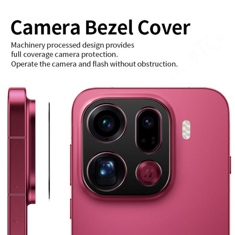 For OPPO Find X9 Pro Kalebol Metal Hollow Lens Protection Ring