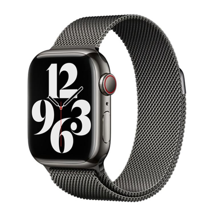 For Apple Watch 42mm / 41mm / 40mm / 38mm Kalebol Magnetic Stainless Steel Watch Band