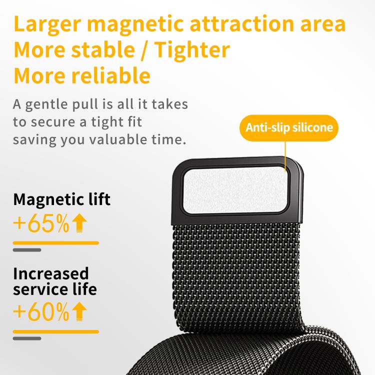 For Huawei Watch Fit 5 / Fit 5 Pro / Fit 4 Kalebol Milan Magnetic Stainless Steel Watch Band