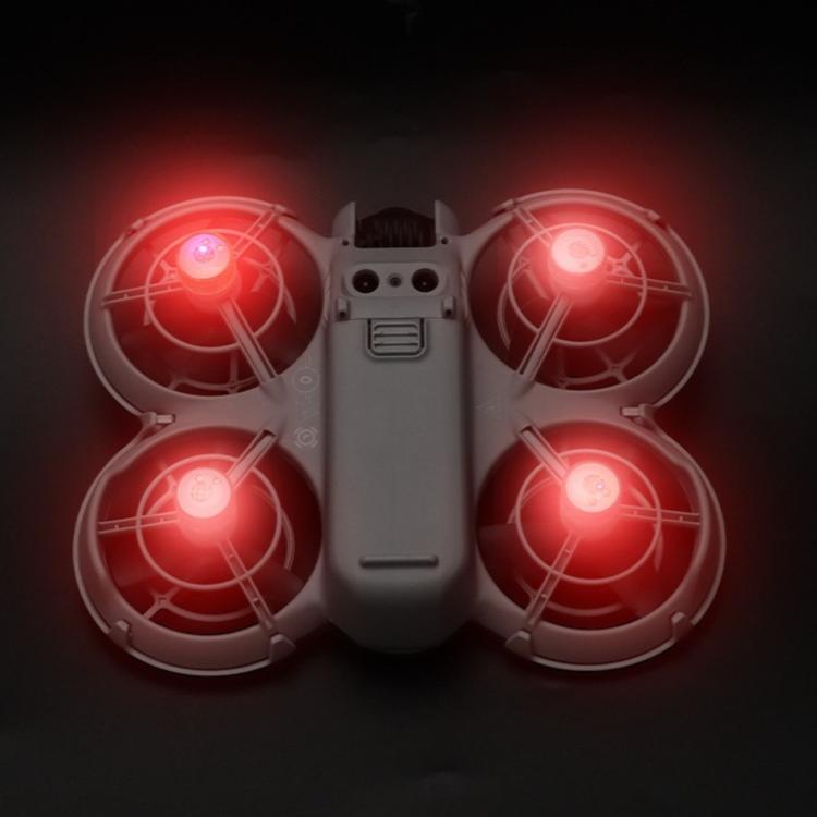 For DJI Neo 2 DJ-64 Mini Night Flight Cool Colored LED Flashlight, Quantity:2pcs