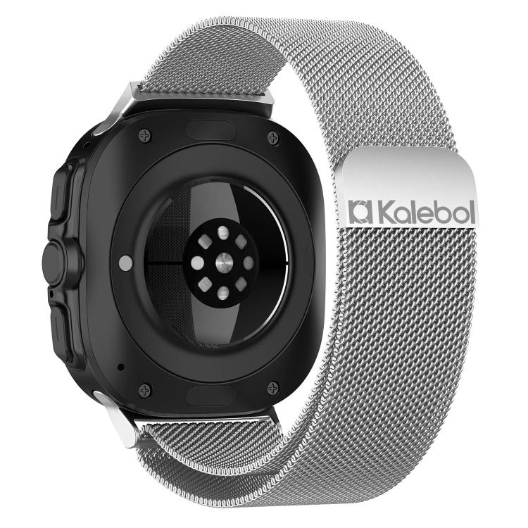 For Samsung Galaxy Watch Ultra 47mm / Ultra 2025 Kalebol Milan Magnetic Stainless Steel Watch Band