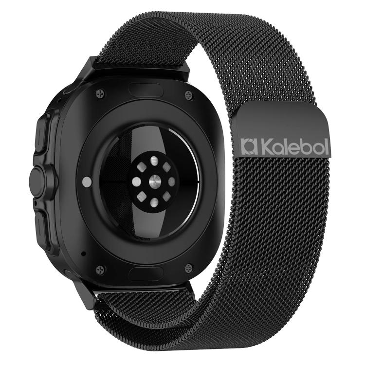 For Samsung Galaxy Watch Ultra 47mm / Ultra 2025 Kalebol Milan Magnetic Stainless Steel Watch Band