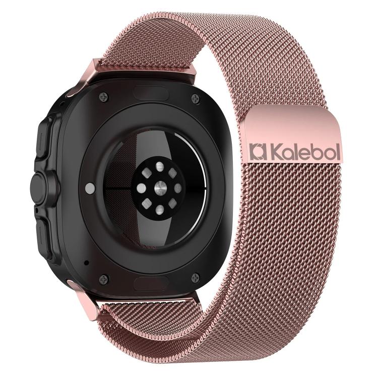 For Samsung Galaxy Watch Ultra 47mm / Ultra 2025 Kalebol Milan Magnetic Stainless Steel Watch Band