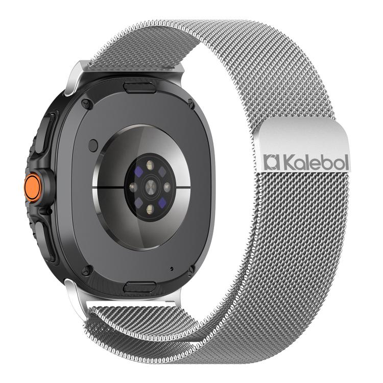 For Samsung Galaxy Watch8 / Watch8 Classic Kalebol Milan Magnetic Stainless Steel Watch Band