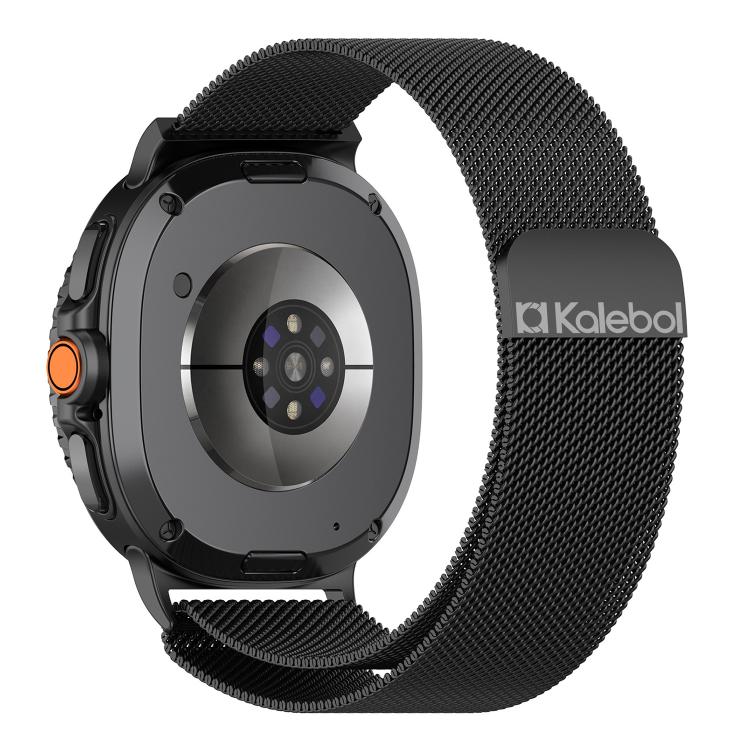 For Samsung Galaxy Watch8 / Watch8 Classic Kalebol Milan Magnetic Stainless Steel Watch Band