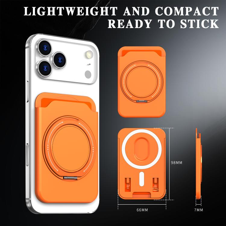 Colourful Ring MagSafe Magnetic 360-Degree Rotating Stand Card Holder